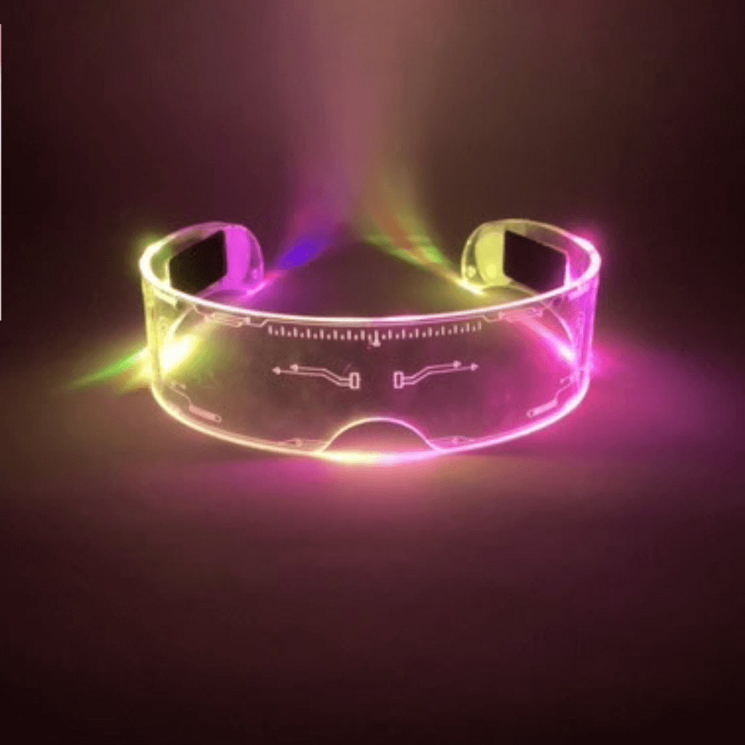Gafas led para festival Fisher
