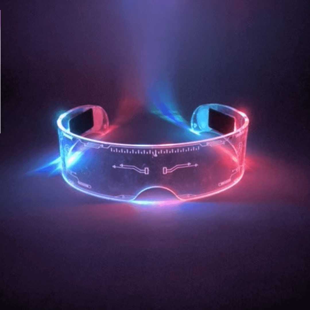 Gafas led para festival Fisher