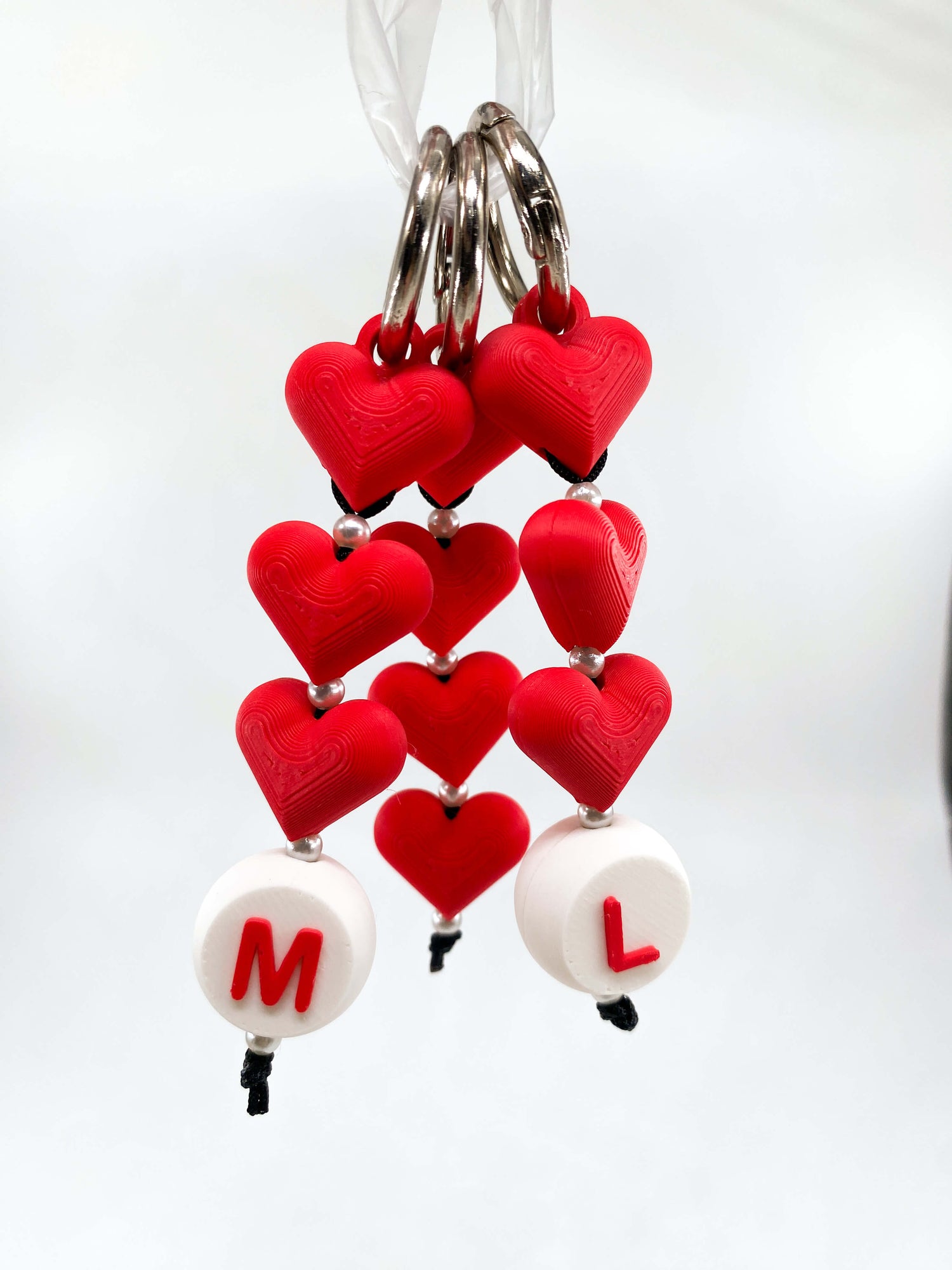 Llavero Personalizado Corazones