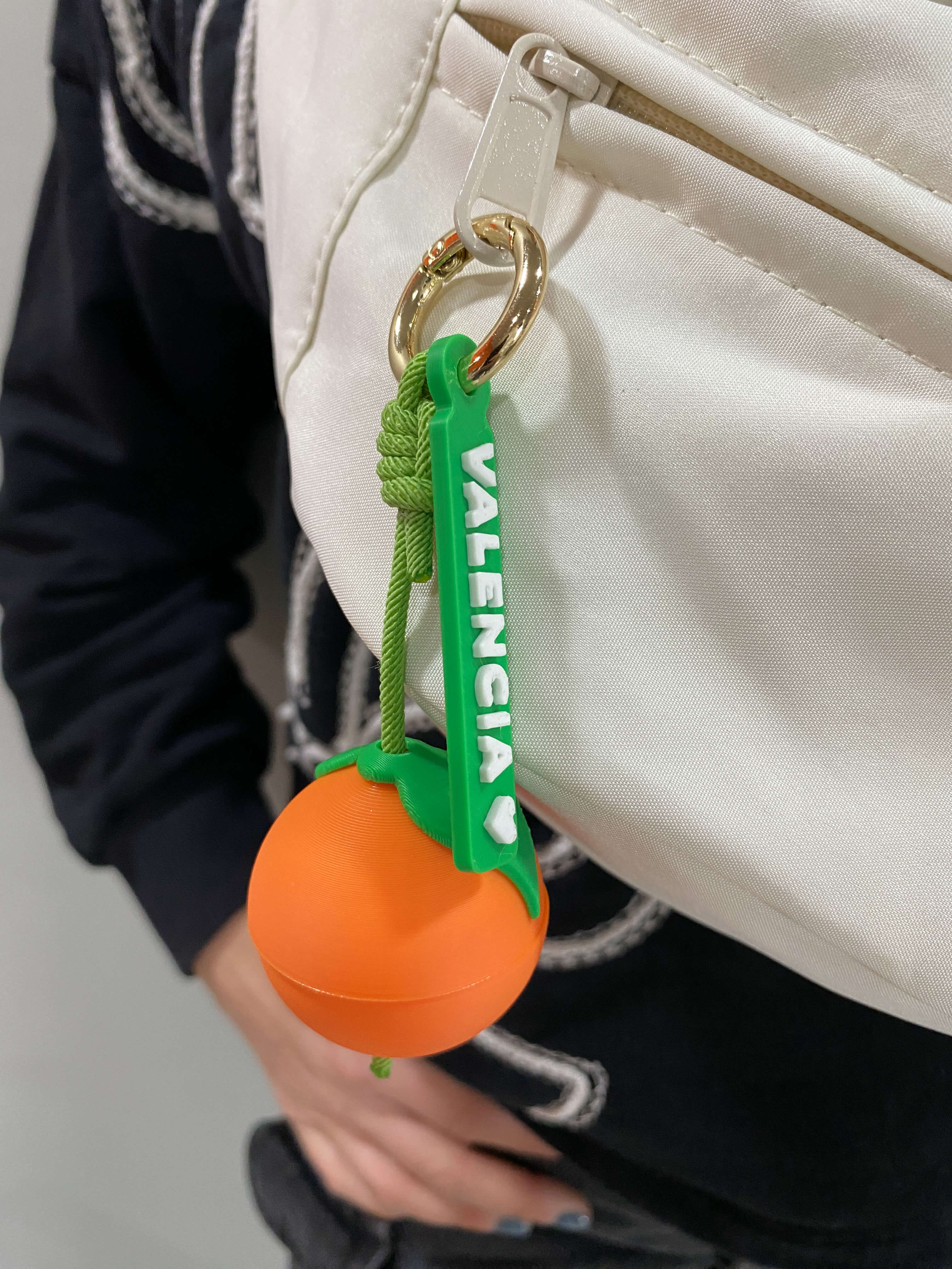 Llavero Naranja Valencia - 3D Key Chain