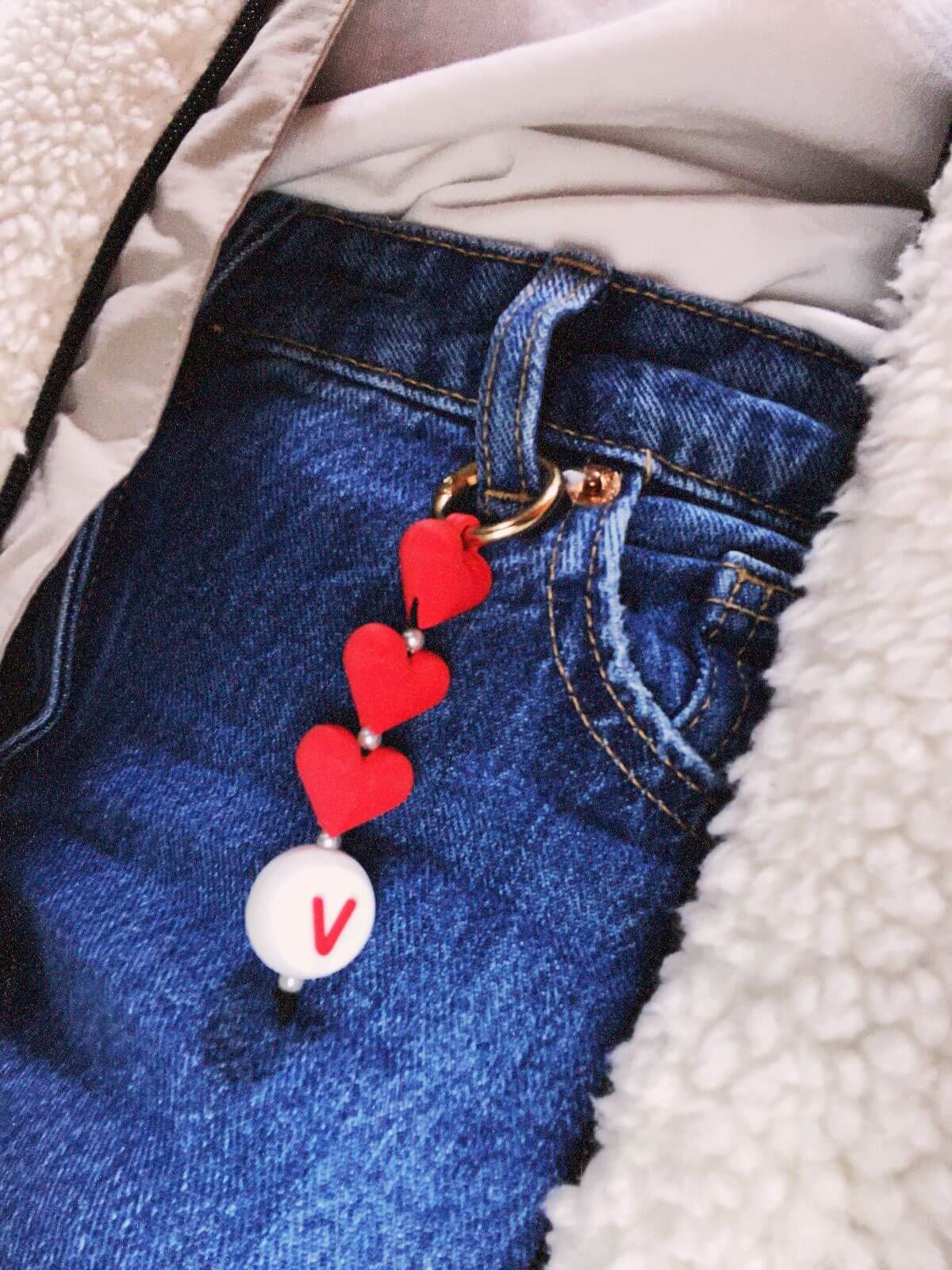 Llavero Personalizado Corazones