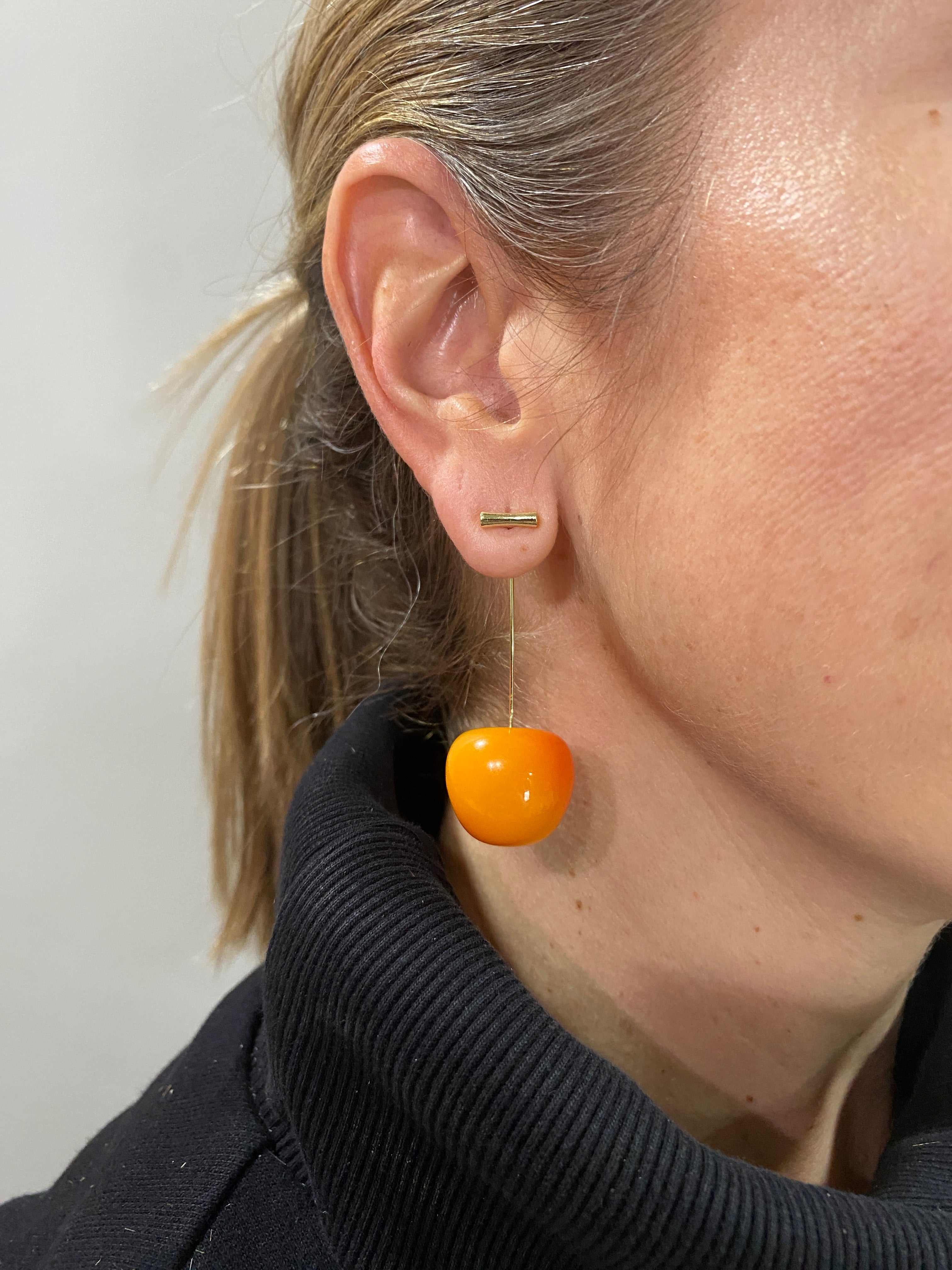 Pendientes Cerezas - Cherry on top earrings - Joyas