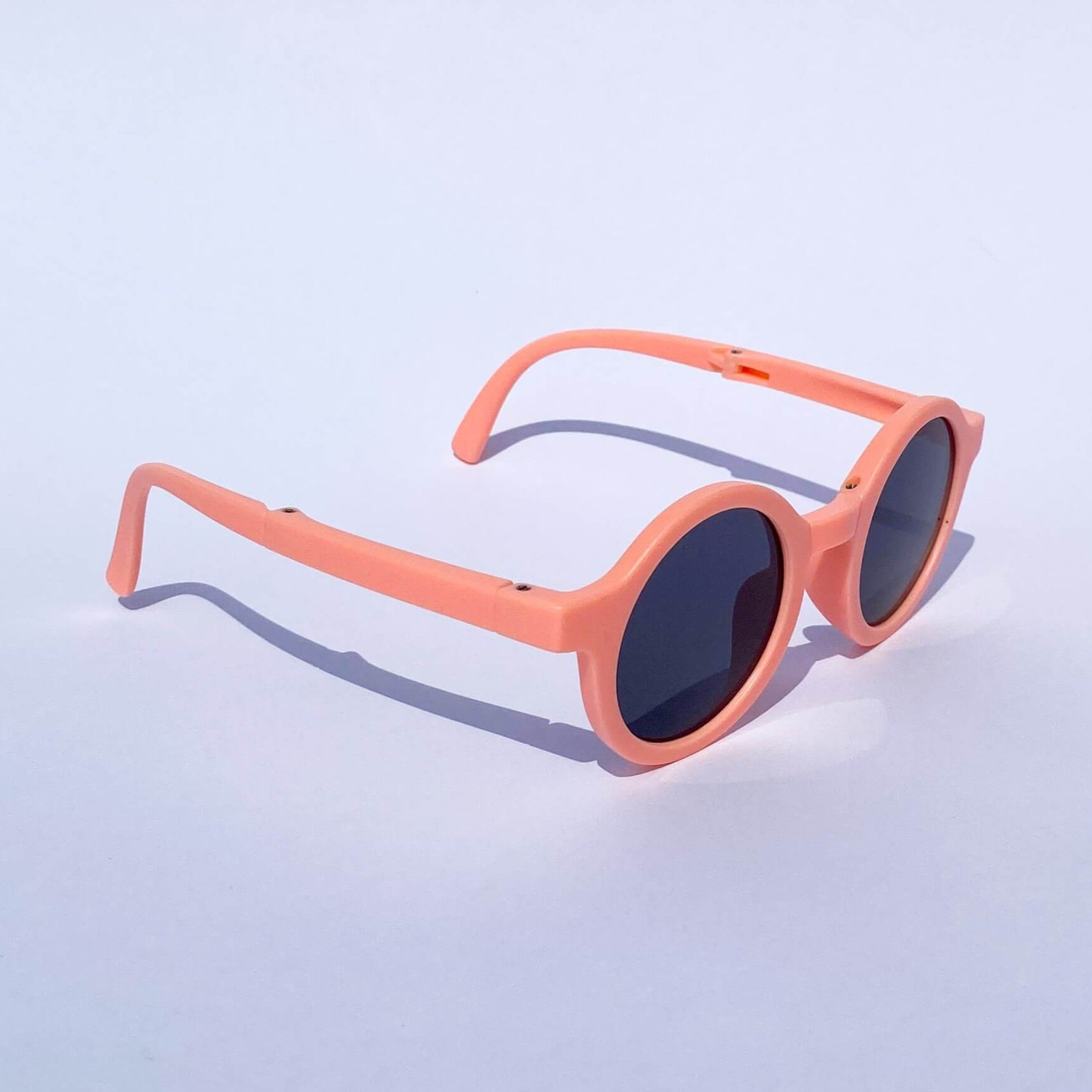 Rubble flexible round kids sunglasses with a bendable frame and dark lenses for an unbreakable everyday look - Party People