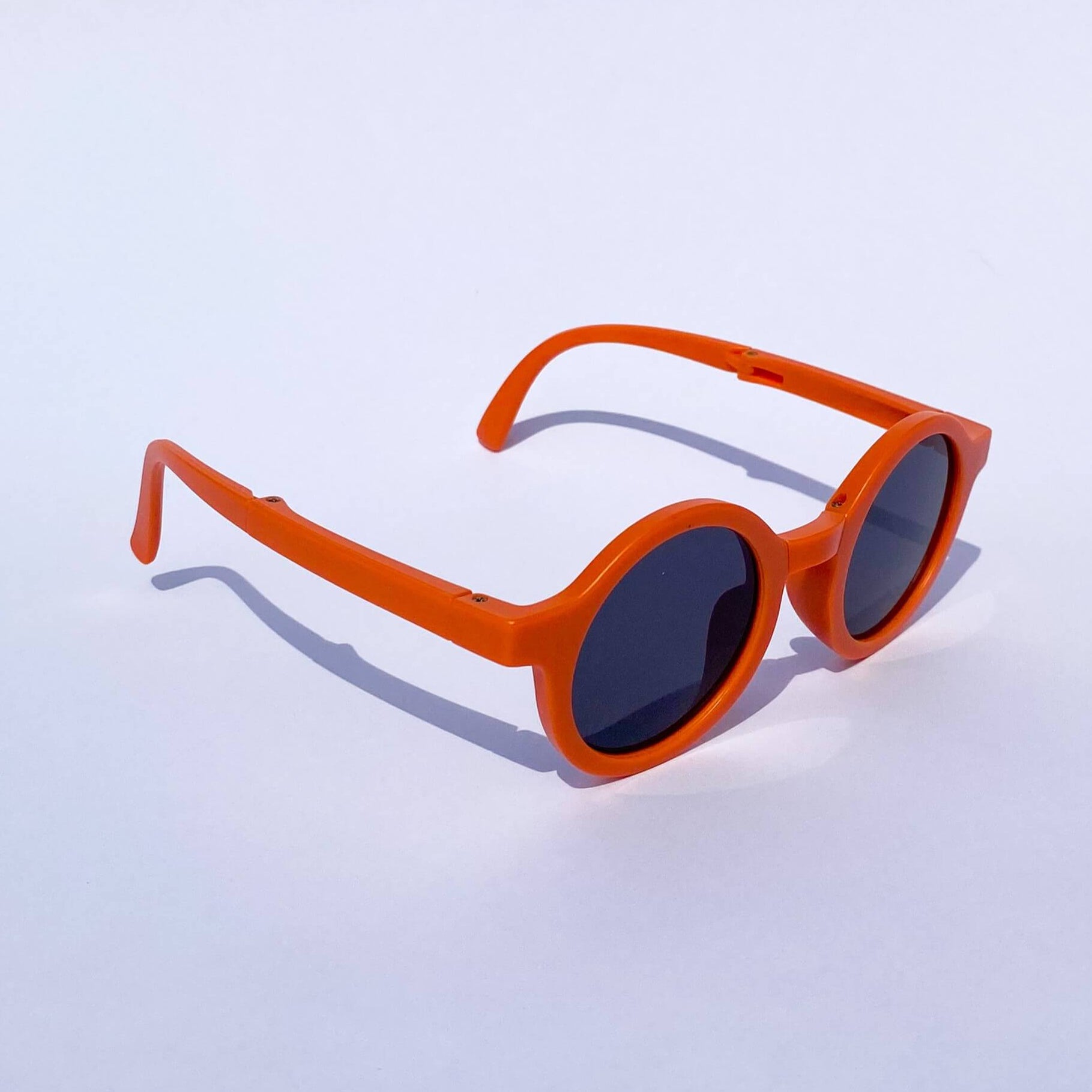 Rubble flexible round kids sunglasses with a bendable frame and dark lenses for an unbreakable everyday look - Party People