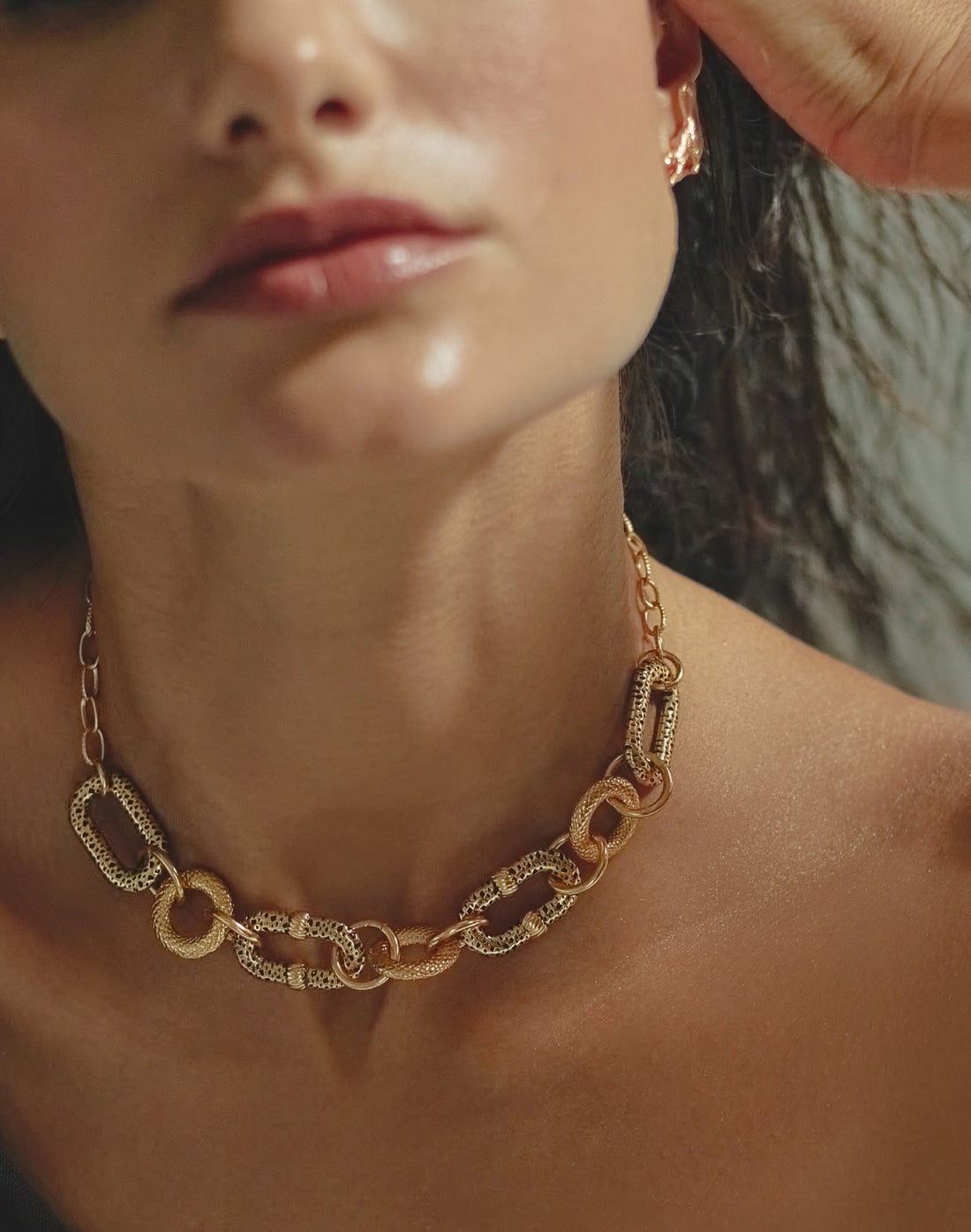 Collar Piel de Serpiente - Joyas