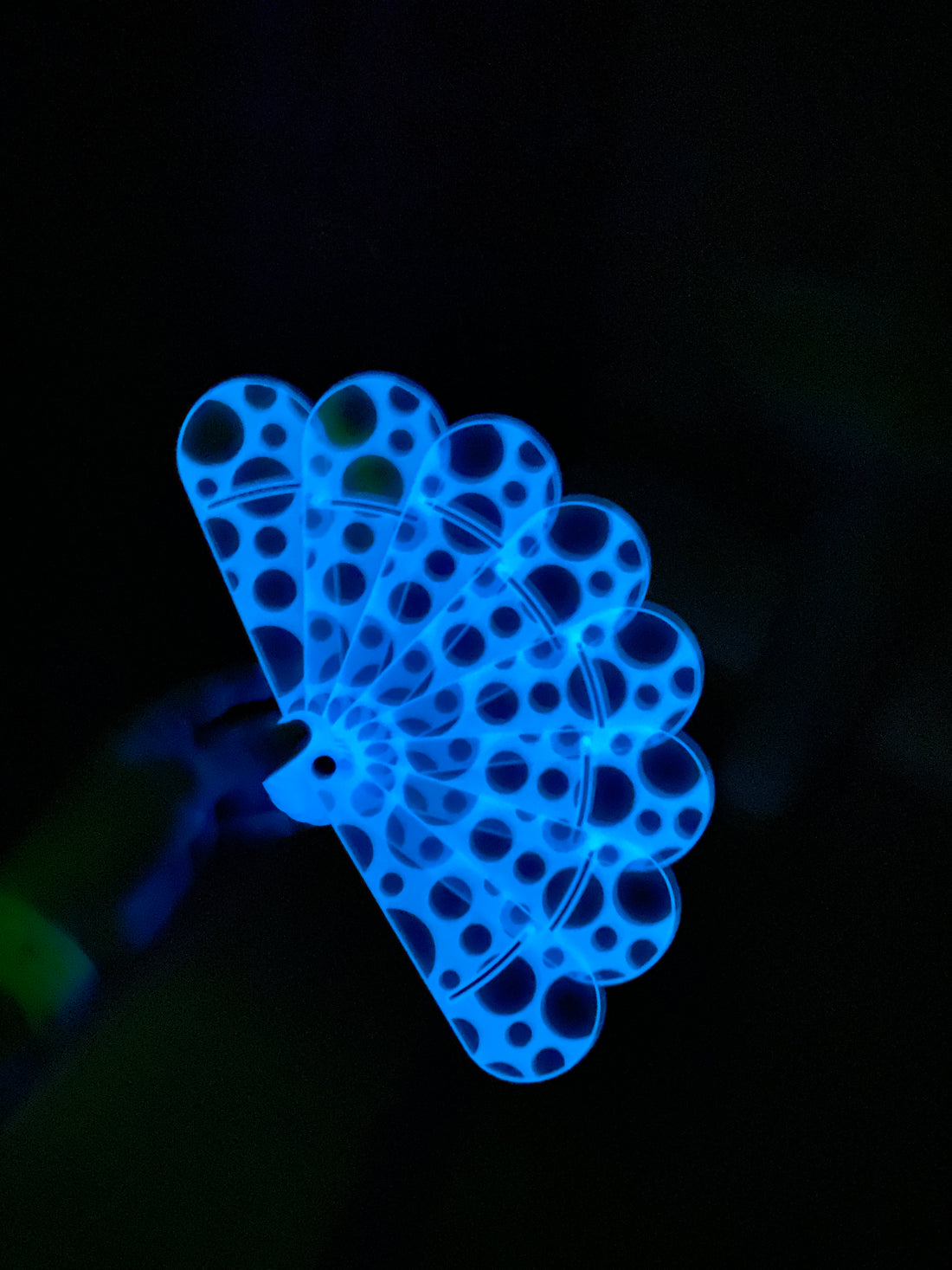 Abanico Glow in the dark - Hand Fan