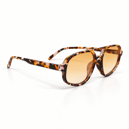 Renata Sunglasses | Oversized Retro Navigator Frames