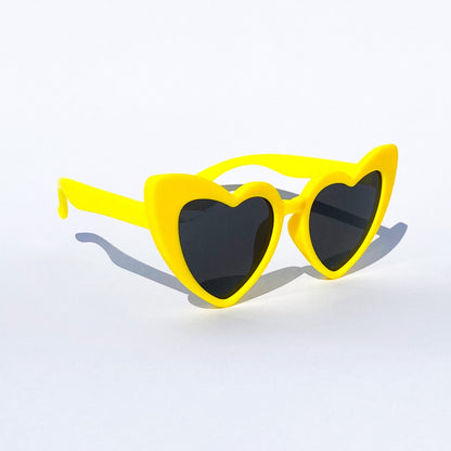 Ladybug round kids sunglasses with a chunky-profile frame and dark lenses for a playful and durable everyday look - Party People