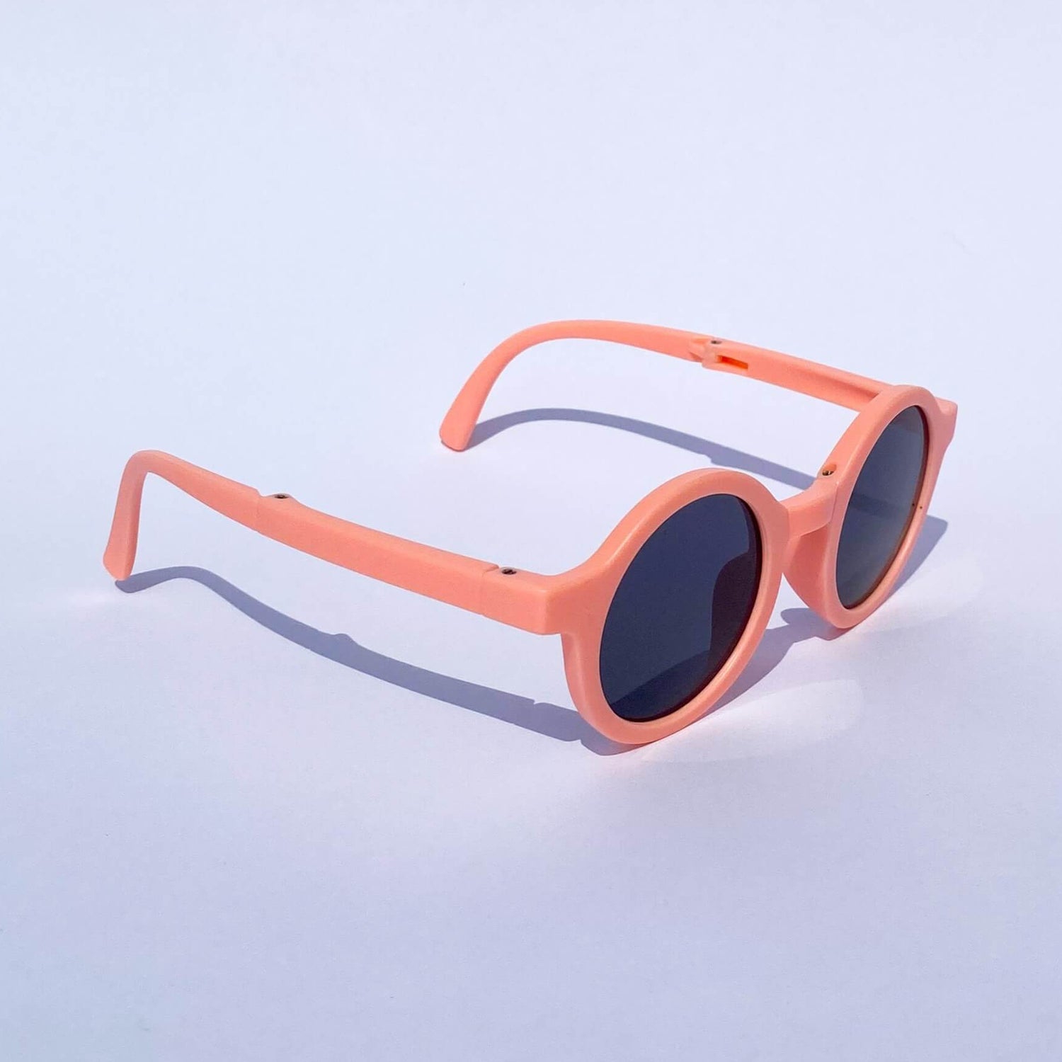 Rubble flexible round kids sunglasses with a bendable frame and dark lenses for an unbreakable everyday look - Party People