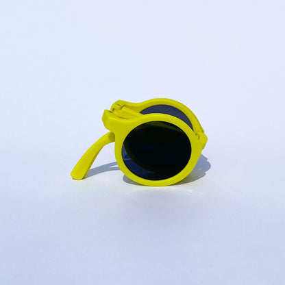 Rubble flexible round kids sunglasses with a bendable frame and dark lenses for an unbreakable everyday look - Party People