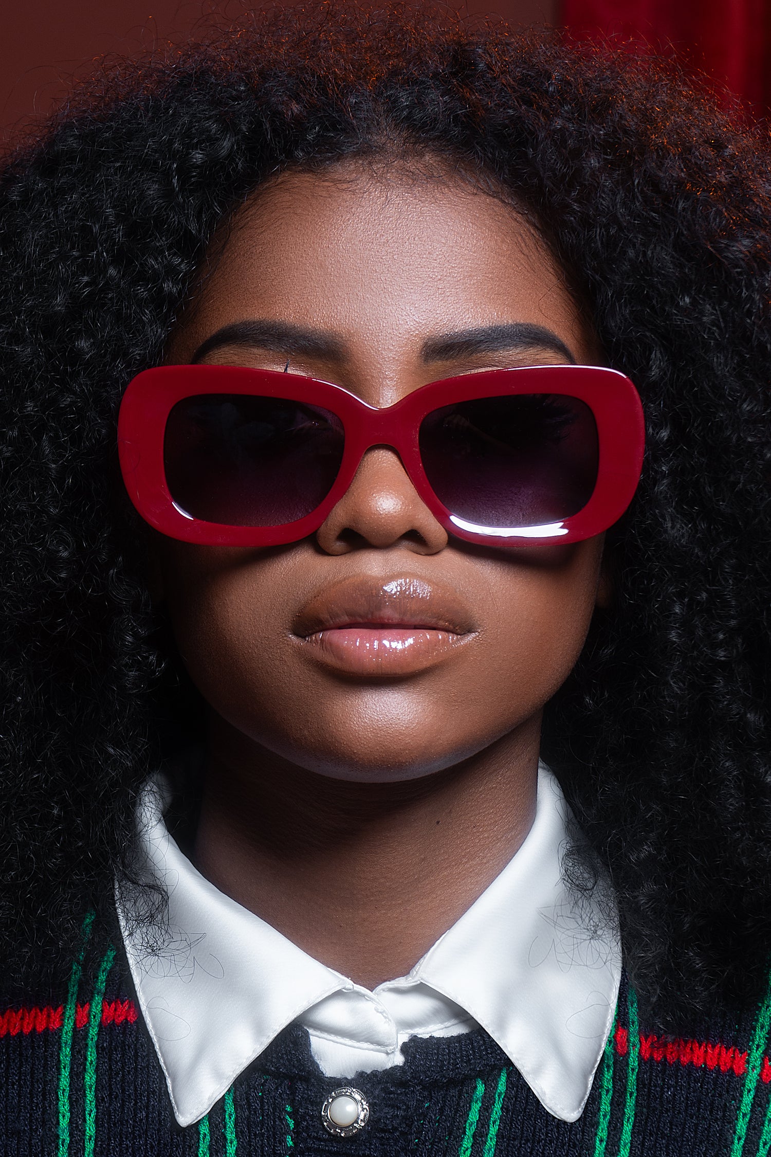 Florian Sunglasses | Bold Translucent Rectangular Frames